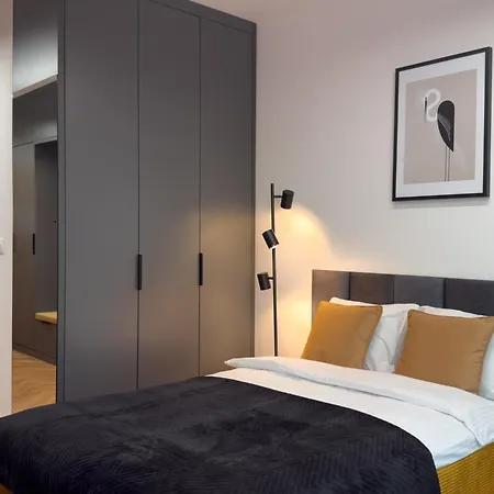 Apartament Urban Premium 18th Floor No 14 - Air Condition - Free Garage, Katowice