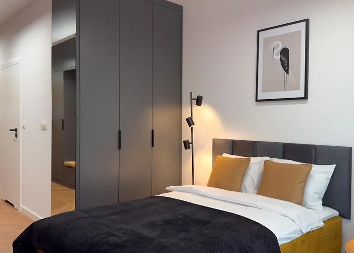 Apartament Urban Premium Global 18th Floor No14, Free Garage, Self Chec-in, No Deposit Katowice